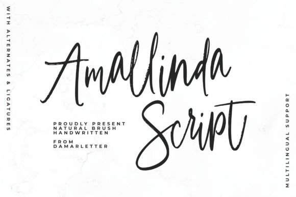 Amallinda Script: A Timeless Handwritten Font
