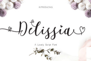 Delissia Script: A Modern Calligraphy Font for Creative and Professional Workflows