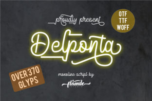 Delponta Script: A Versatile Typeface for Modern Design Needs
