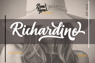Discover the Power of Richardine Script: A Bold and Versatile Font for Modern Design