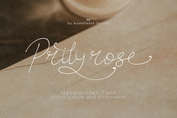 Discover the Timeless Beauty of Prilyrose Script