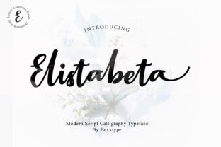 Elistabeta Script: A Modern Calligraphy Font for Creative and Professional Use