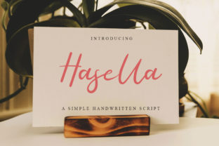 Hasella Script: A Versatile Hand Lettered Typeface for Creative Design