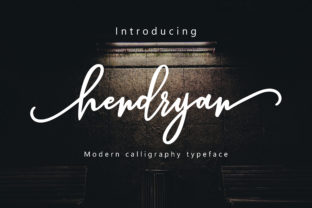 Hendryan Script: A Timeless Font for Modern Design