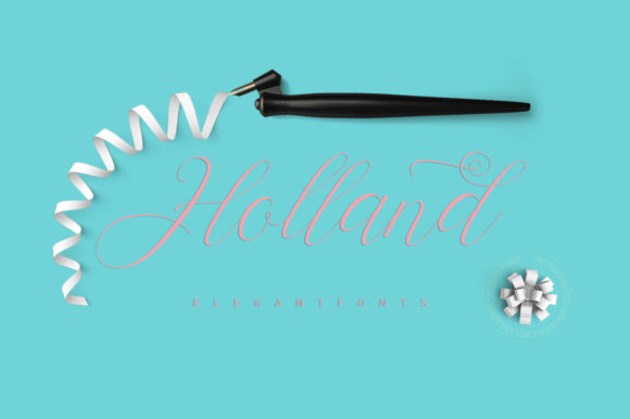 Holland Script: A Modern Handwritten Font for Professional Branding
