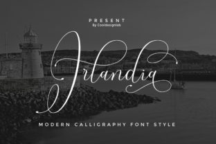 Irlandia Script: A Modern Calligraphy Font for Elegant Design