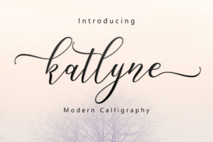 Katlyne Script: A Feminine Handwritten Font for Creative Projects