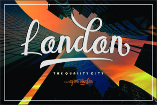 London Script: A Handcrafted Typeface with Character