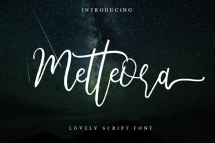 Metteora Script: A Handwritten Font for Personalized Design