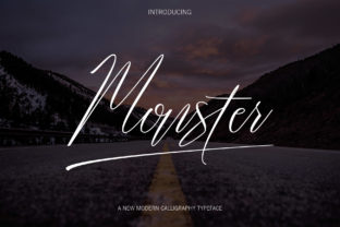 Monster Script: A Timeless Calligraphy Font for Modern Creativity