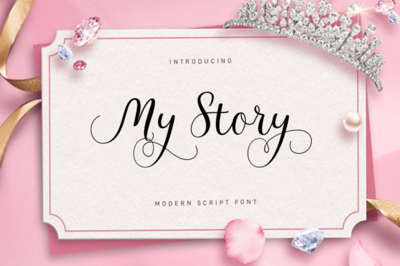 My Story Script: A Versatile Font for Creative Expression and Professional Design