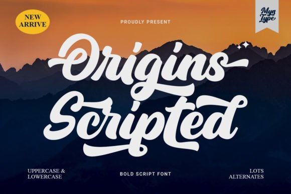 Origins Script: A Font That Balances Boldness and Finesse
