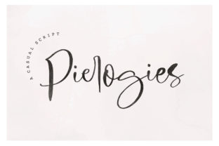 Pierogies Script: Elevating Design with Luxurious Typography