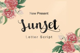 Sunset Script: A Timeless Calligraphy Font for Modern Design